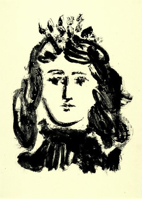 Picasso Woman with Diadem 1947